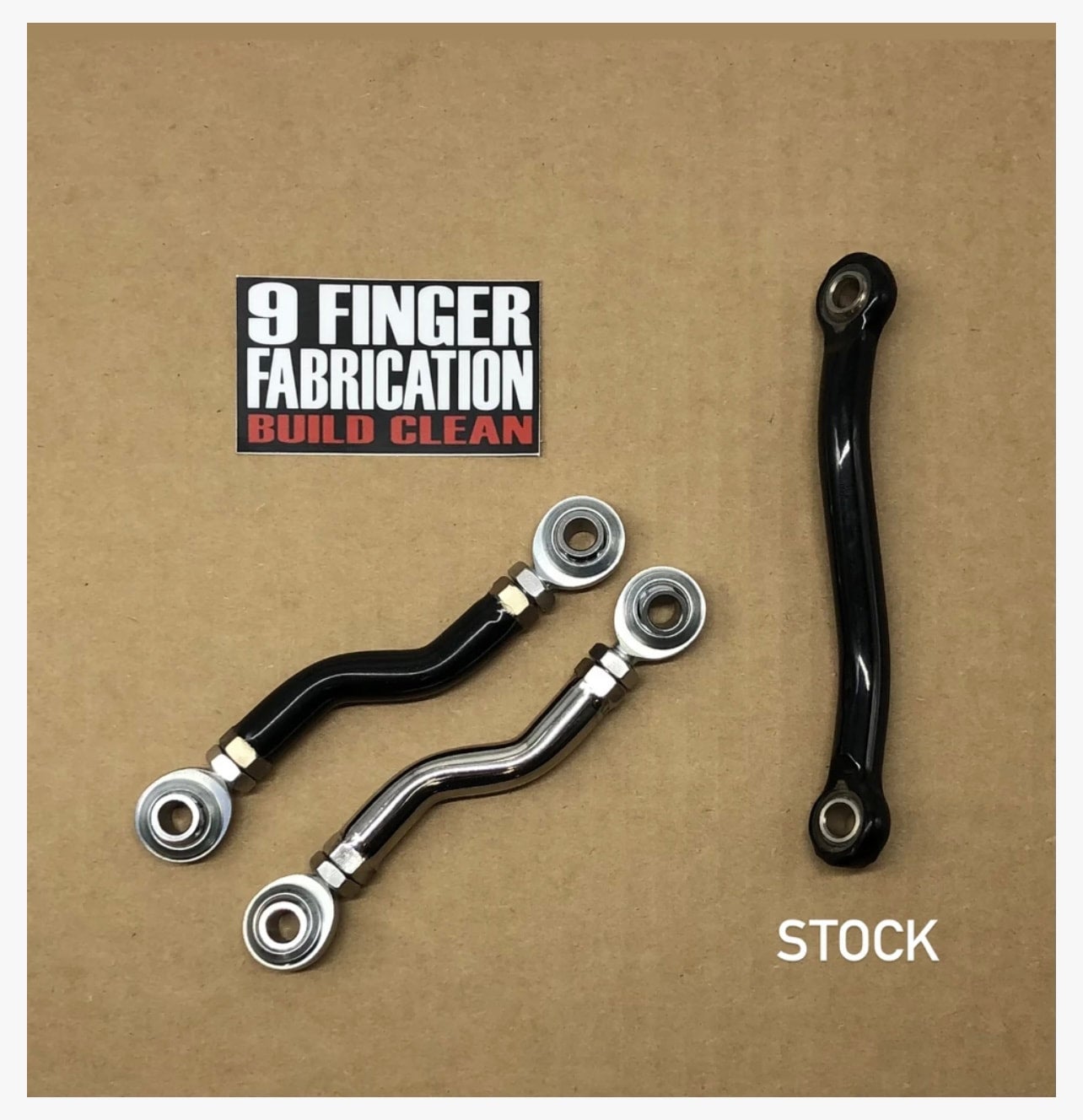 BLACK M8 Softail Adjustable Brake Linkage for Mids | 9