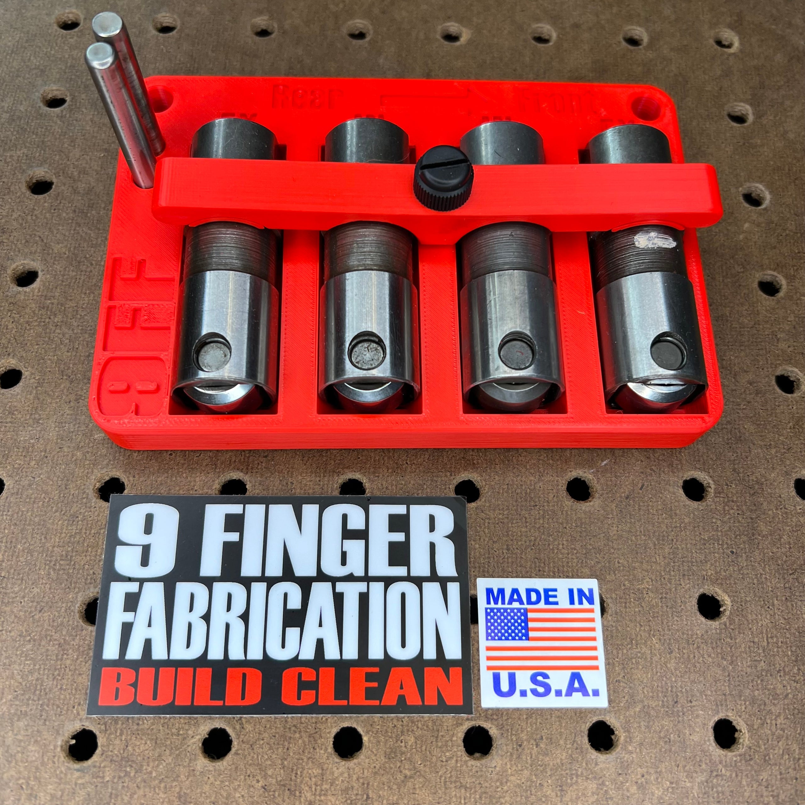 Lifter Organizer 9 Finger Fabrication